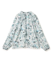 TOMORROWLAND collection ブラウス シャツ オーキッドフラワープリント