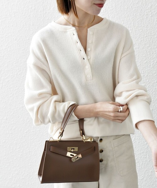 「SHIPS any」 長袖カットソー ONE SIZE オフホワイト レディース_画像7