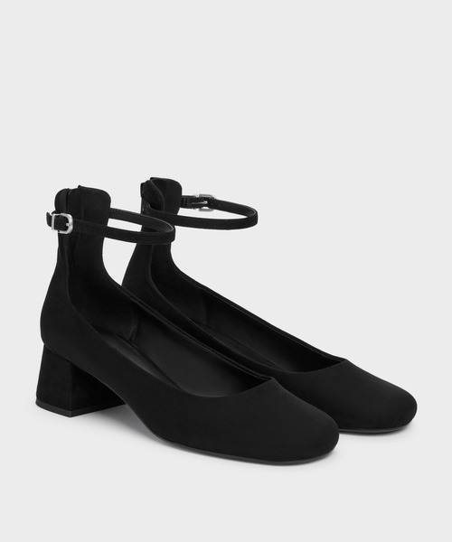 CHARLES ＆ KEITH（チャールズ&キース） パンプス 歩きやすい ブロック