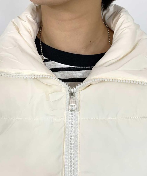 「CRB」 ベスト F ブラック レディース_画像7