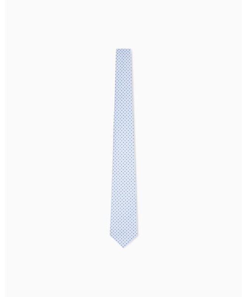 EMPORIO ARMANI アルマーニ ライトブルー ネクタイ 新品未使用 EMPORIO ARMANI ネクタイ 「エンポリオ アルマーニ」ネクタイ ピュア