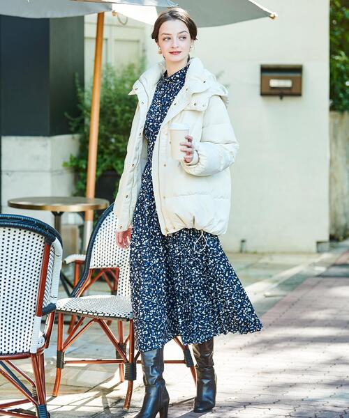 「AND COUTURE」 長袖ワンピース MEDIUM ブラック レディース_画像9