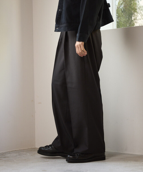 FREAK'S STORE（フリークスストア） ワイドパンツ スラックス ワイド