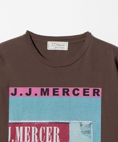 ジェイジェイマーサー tシャツ 「別注」「J.Jmercer」プリント ロング