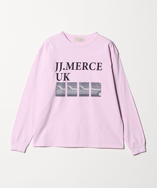 ジェイジェイマーサー tシャツ 「別注」「J.Jmercer」プリント ロング