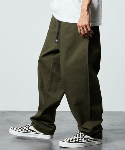 「FREAK'S STORE」 チノパンツ MEDIUM ブラック メンズ_画像6