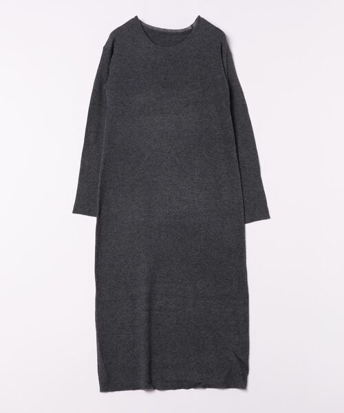 「STYLE DELI」 ニットワンピース 02 ブラック レディース_画像2