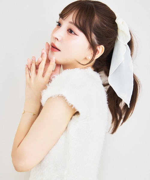 「EIMY ISTOIRE」 ニットワンピース F ホワイト レディースの画像