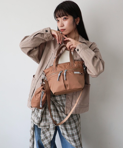 COLDE（コルデ） トートバッグ ボトルホルダーポーチ付き2wayトート