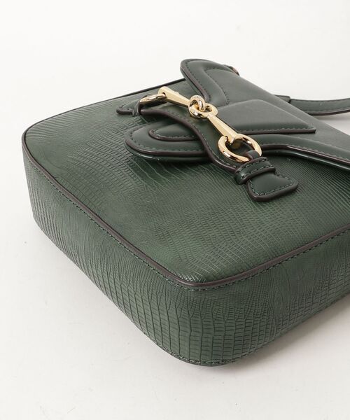 「ROSE BUD」 ショルダーバッグ - グリーン レディース_画像3