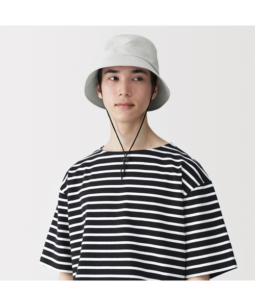 無印良品（MUJI） 帽子 ハット UVカット風を通す ちいさくまとまる
