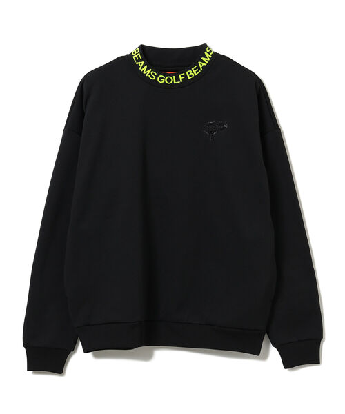 「BEAMS GOLF」 スウェットカットソー SMALL ブラック メンズ