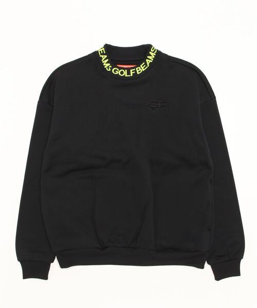 「BEAMS GOLF」 スウェットカットソー SMALL ブラック メンズの画像
