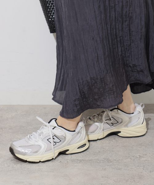 New Balance 530 ホワイト/グレー スニーカー New Balance（ニューバランス） スニーカー 「追加」「NEW BALANCE