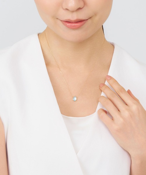 VENDOME AOYAMA（ヴァンドーム青山） ネックレス K18YG ブルートパーズ