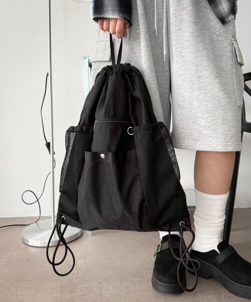 WEGO（ウィゴー） デイバック リュック WEGO/サイドメッシュポケット