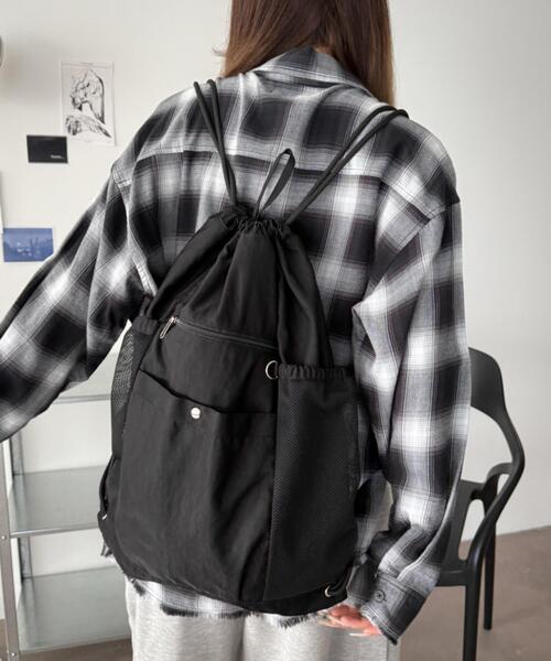 WEGO（ウィゴー） デイバック リュック WEGO/サイドメッシュポケット