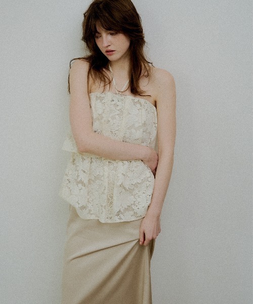 LE'RURE ワンピース Tiered frill lace onepiece : ZOZOTOWN Yahoo!店