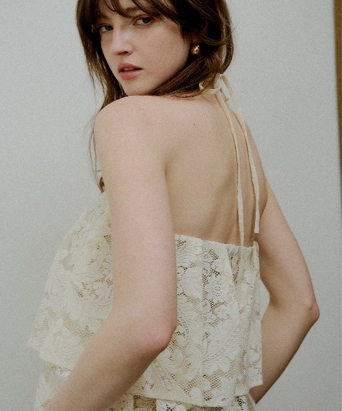 LE'RURE ワンピース Tiered frill lace onepiece : ZOZOTOWN Yahoo!店