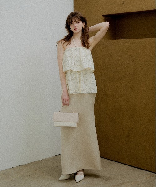 LE'RURE ワンピース Tiered frill lace onepiece : ZOZOTOWN Yahoo!店