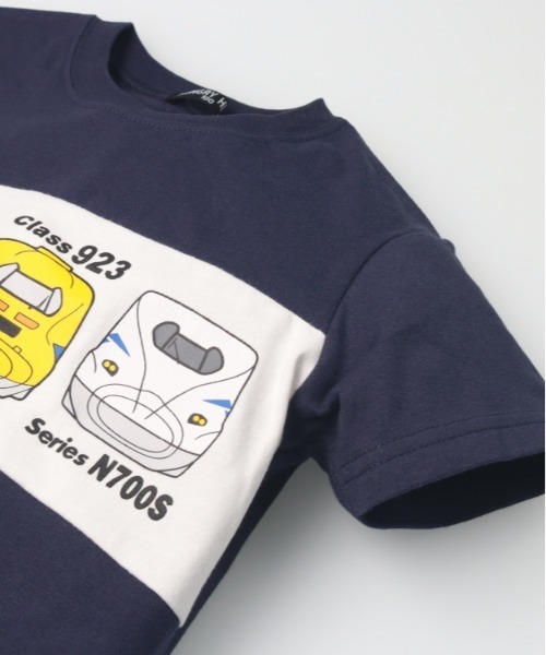hungry heart（ハングリーハート） tシャツ 新幹線電車プリント切符付