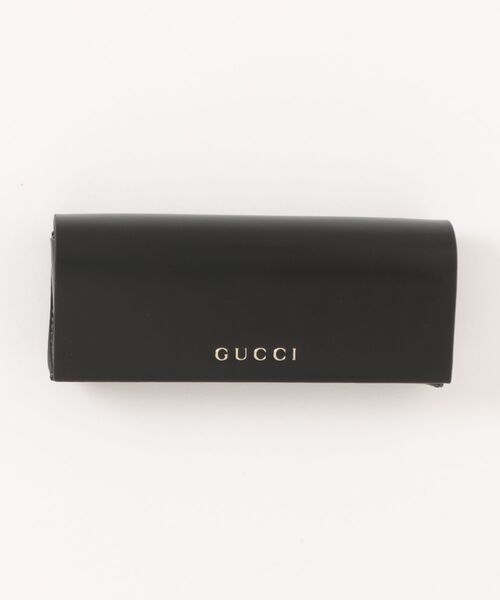 サングラス 「GUCCI/グッチ」スクエア サングラス GG2080SK 001 55 ブラック メンズ レディースの画像
