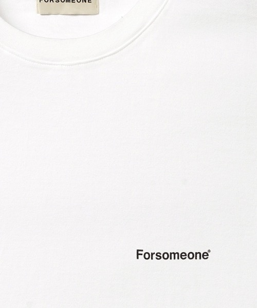 「FORSOMEONE」 半袖Tシャツ 50 オフホワイト メンズ_画像3