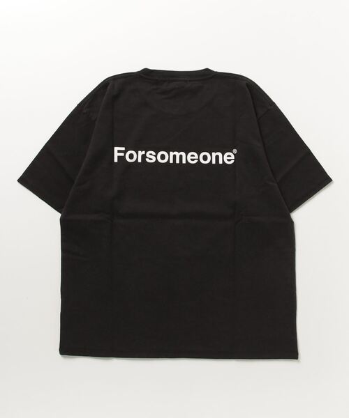 「FORSOMEONE」 半袖Tシャツ 50 オフホワイト メンズ_画像9
