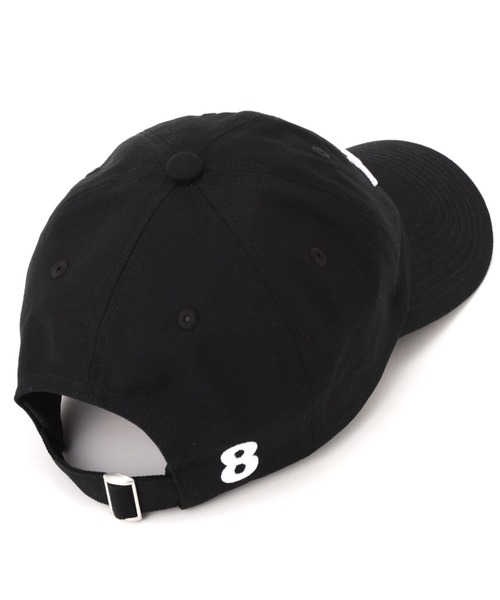 MUTA MARINE 数字8キャップ 黒 muta（ムータ） muta MARINE マリン SIRCLE LOGO ROPE CAP ロー