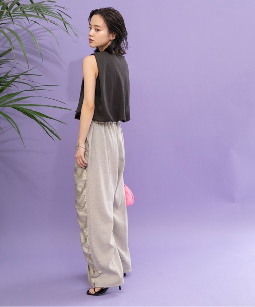「Eimee Law」 イージーパンツ 38 グレー レディース_11