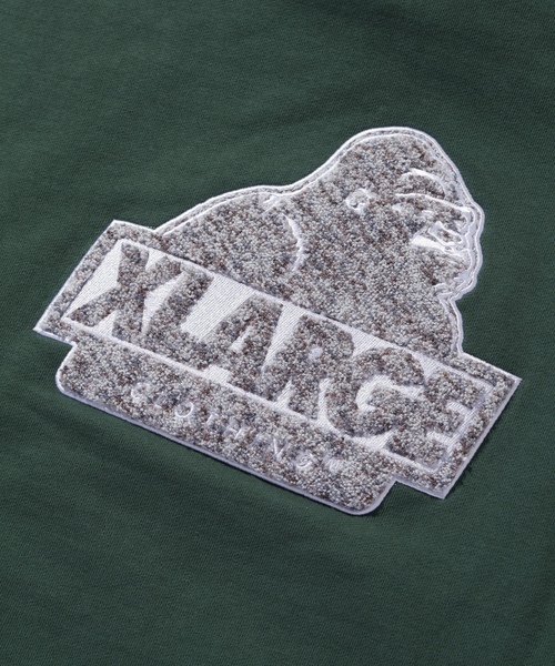 「XLARGE」 プルオーバーパーカー X-LARGE ブラック メンズ_画像5
