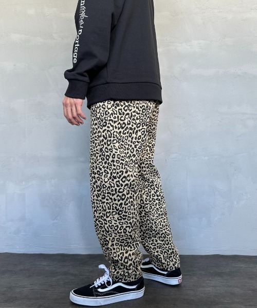 「UNIVERSAL OVERALL」 イージーパンツ S ベージュ レディース_画像5