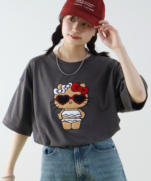 サンリオ - 半袖 Tシャツ　レディース　M  6枚　サンリオ sanrio（サンリオ） tシャツ 半袖 「Sanrio/サンリオ」日焼けシリーズ