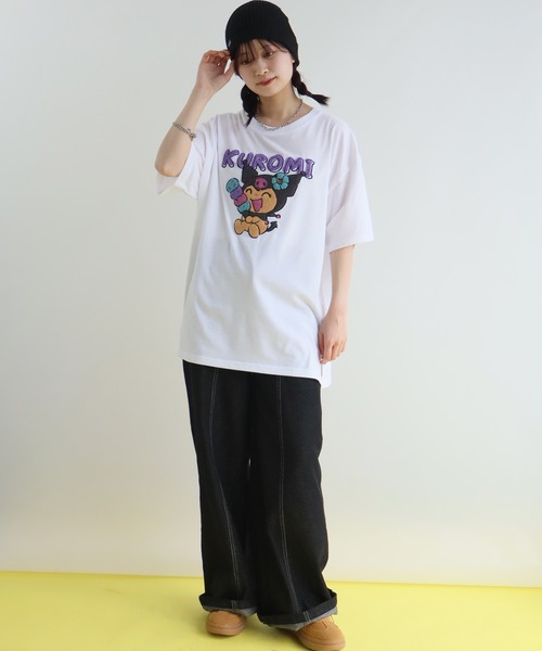 sanrio（サンリオ） tシャツ 「Sanrio/サンリオ」日焼けシリーズ