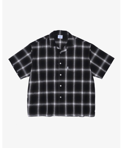 KEBOZ（ケボズ） シャツ 半袖 OMBRE CHECK S/S SHIRT メンズ