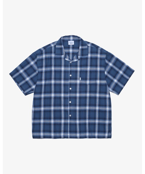 KEBOZ（ケボズ） シャツ 半袖 OMBRE CHECK S/S SHIRT メンズ