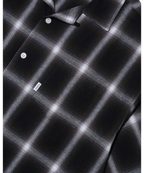 KEBOZ（ケボズ） シャツ 半袖 OMBRE CHECK S/S SHIRT メンズ