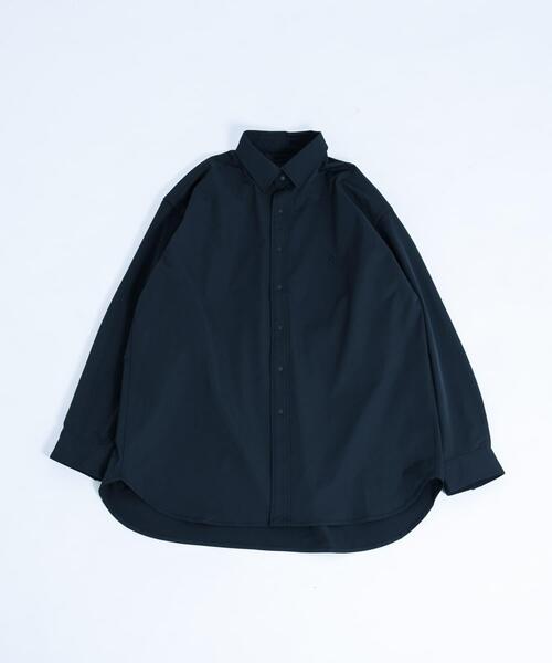 「EKAL」 長袖シャツ LARGE ネイビー メンズ_画像2