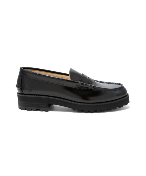 The Kenford Fineshoes ローファー TANK SOLE LOAFERS BLACK メンズ