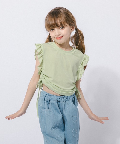 URBAN CHERRY（アーバンチェリー） tシャツ フレンチスリーブフリル