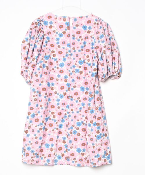 「Little sunny bite」 半袖ワンピース MEDIUM ピンク レディース_画像2
