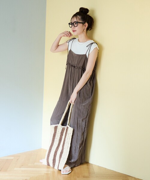 「FREAK'S STORE」 オーバーオール SMALL ネイビー レディース_画像4