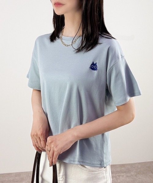 CLOTHY tシャツ 「ツルさらでお肌にやさしい綿100％素材」C100