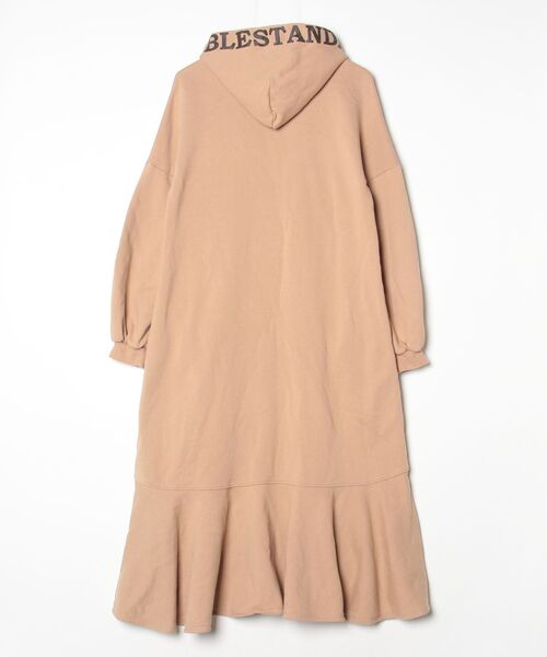 「DOUBLE STANDARD CLOTHING」 長袖ワンピース FREE ブラウン レディース_画像2