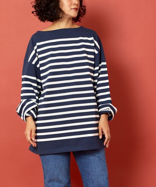 「Freada」 長袖カットソー ONE SIZE ブルー レディース_画像8