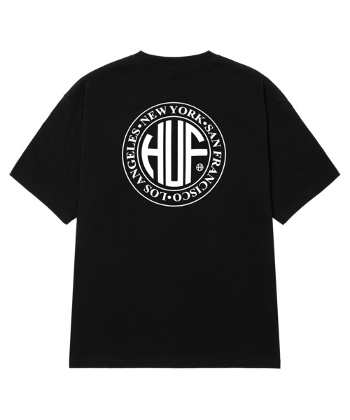 「HUF」 半袖Tシャツ X-LARGE レッド系その他 メンズ_画像9
