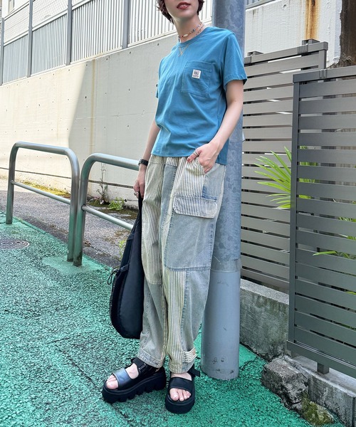 DOUBLE NAME（ダブルネーム） ジーンズ デニム デニムパンツ パネル