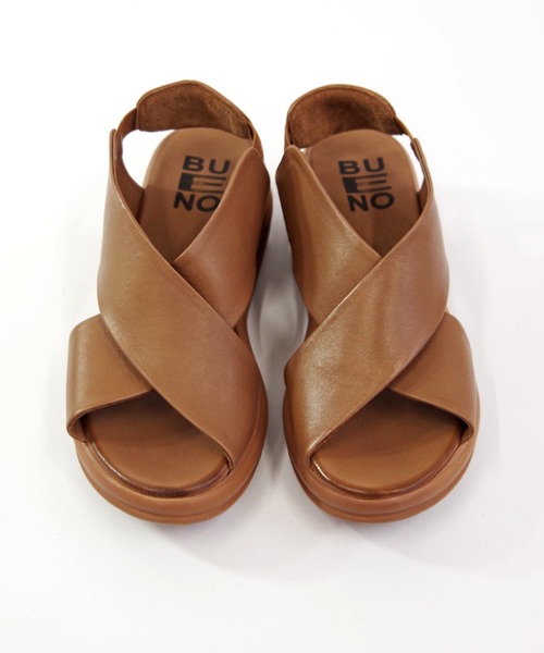 「BUENO」 フラットサンダル 37 シルバー レディース_画像6