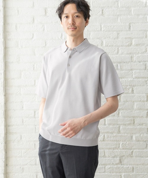 「GLOBAL WORK」 半袖ニット LARGE ブラック メンズ_画像5
