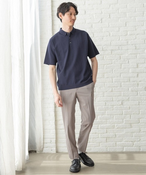 「GLOBAL WORK」 半袖ニット LARGE ブラック メンズ_画像8